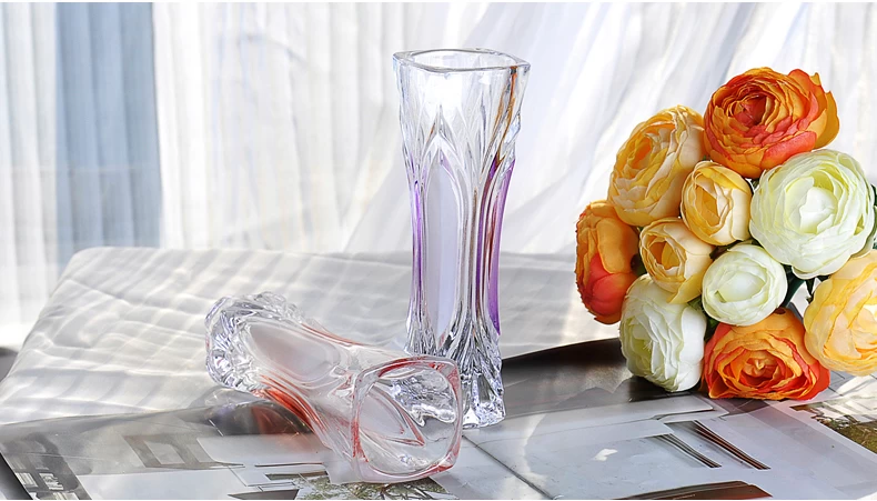 small glass flower vases