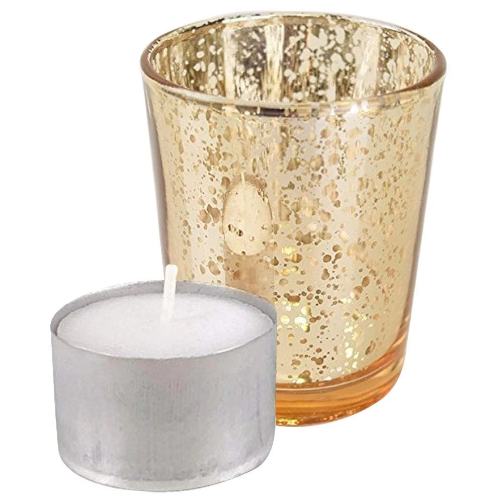 CD055 Gold Candle Holders For Wedding