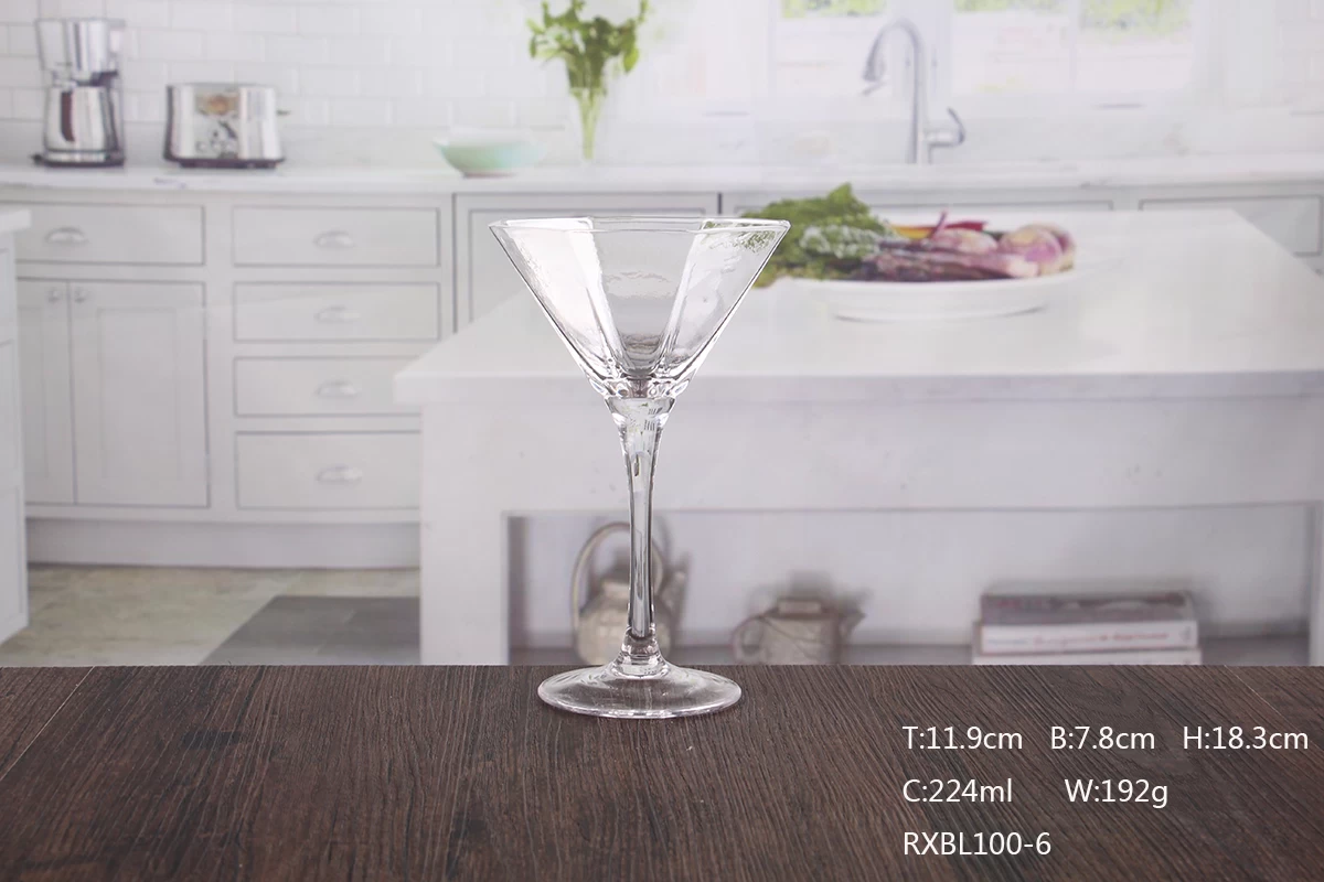 Octagon Cocktail Glass Set