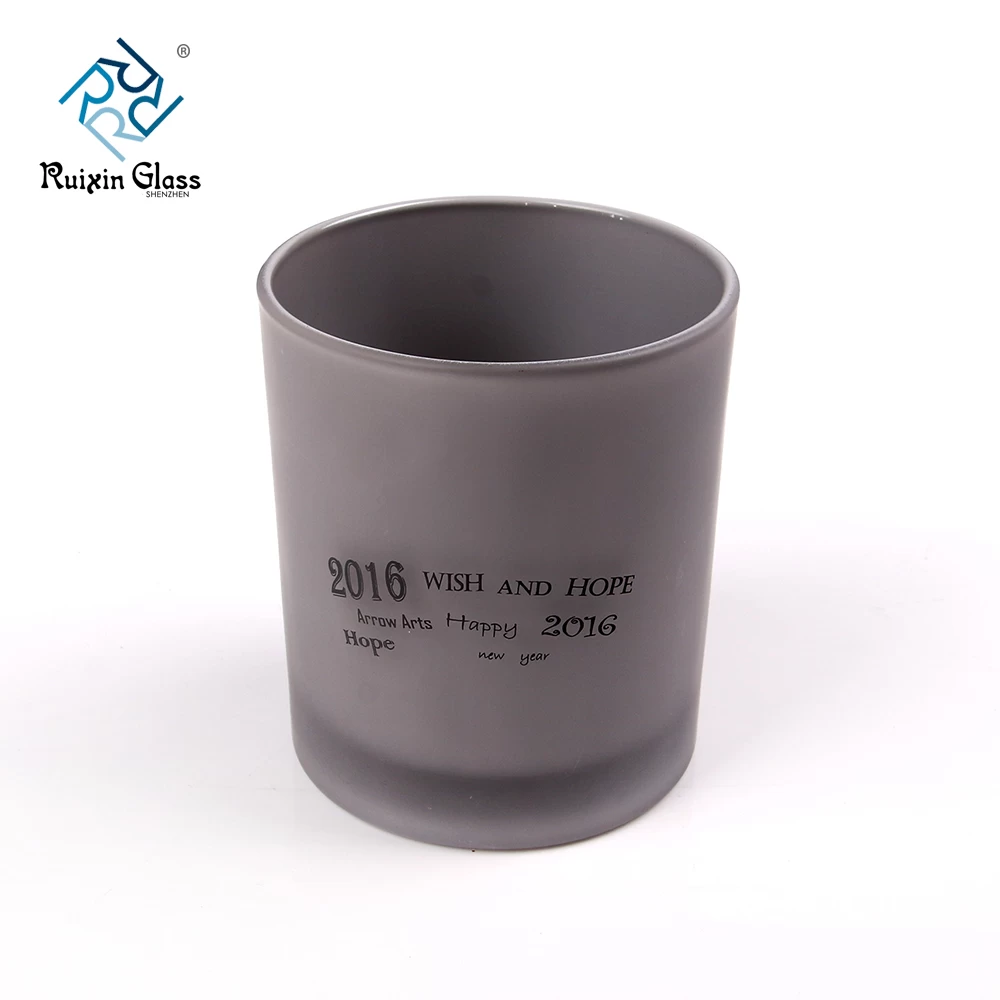 Chinese factory wholesale grey candle holders