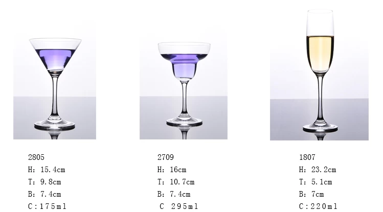 margarita cocktail glasses