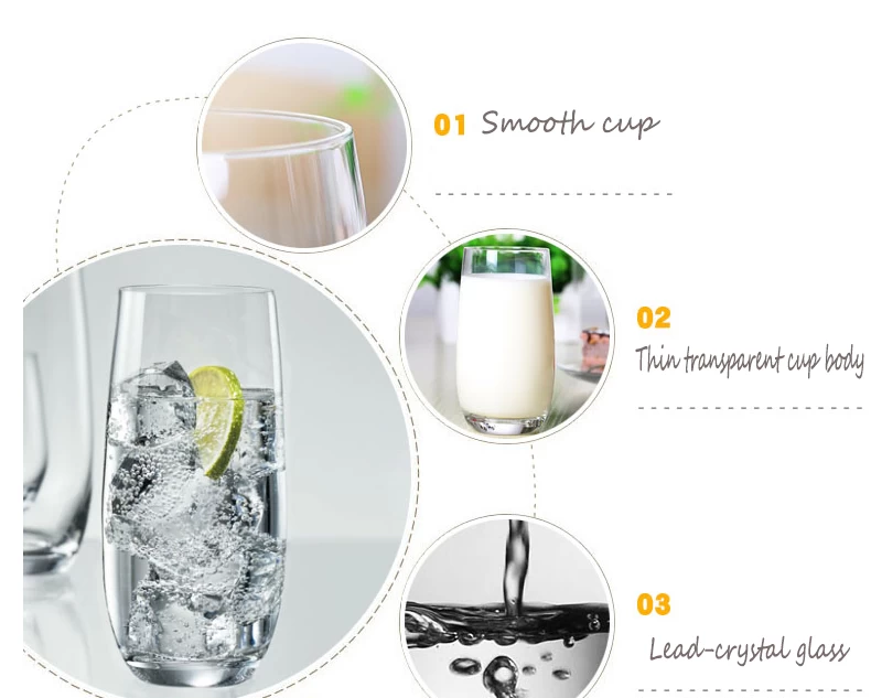 types of beverage glasses wholesale