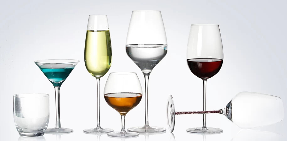 Types of red wine glasses