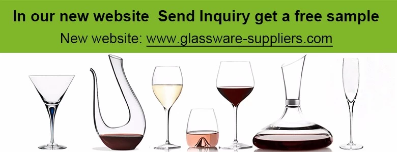China glassware companies stemless brandy glasses manufacturer