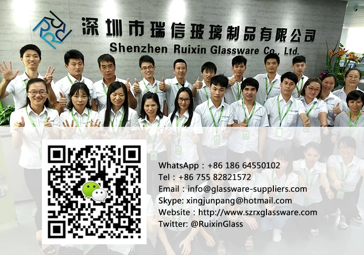 Taiwanese customers looking for a red wine glass custom factory chose Ruixin Glass