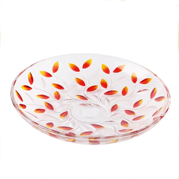 large glass serving bowl 