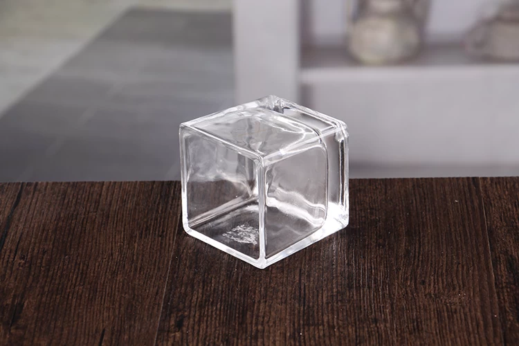 Square votive candle holders