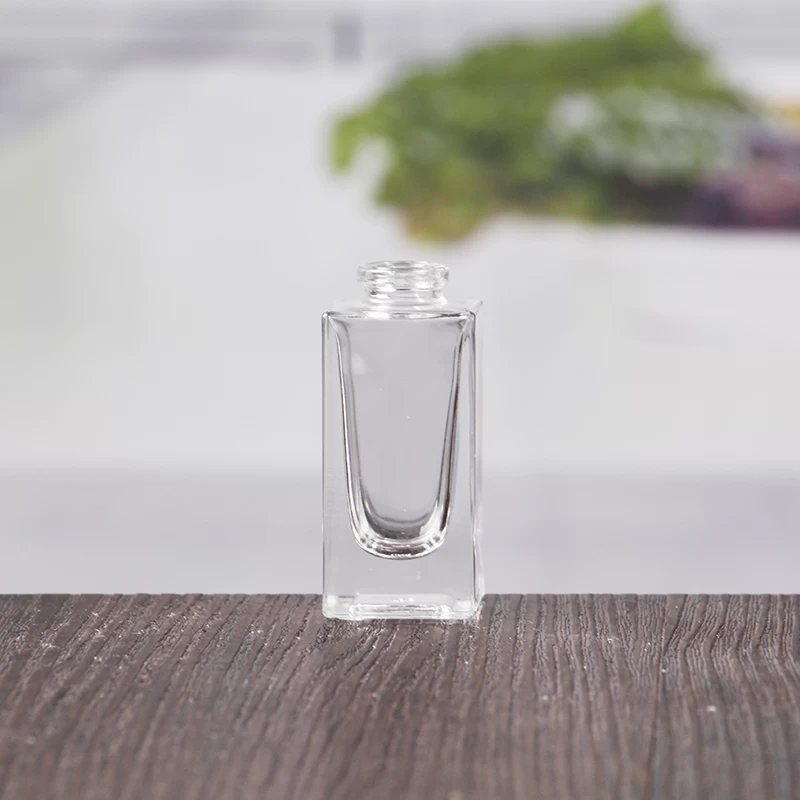 small glass bottle