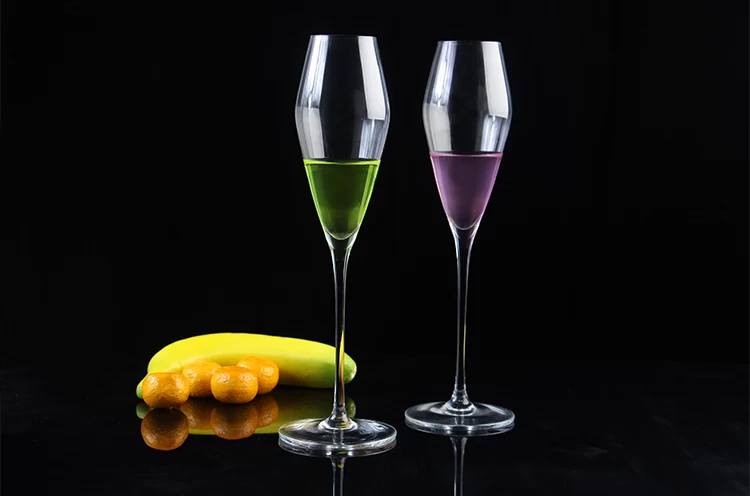 China best bar stemware supplier lead-free crystal glass and china champagne glass manufacturer