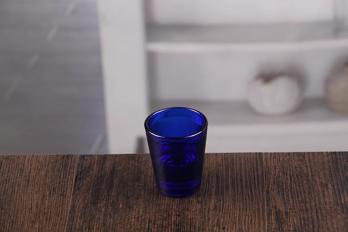 Blue Personalized Shot Glasses