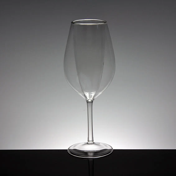 China new hot sale double wall glasses wine glass double wall cups supplier