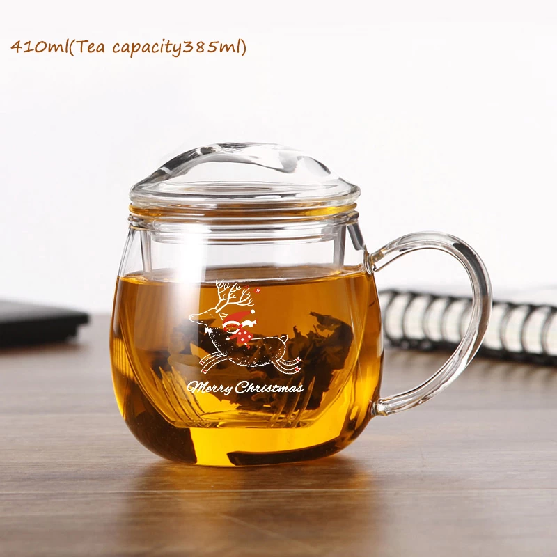 clear tea cup with lids