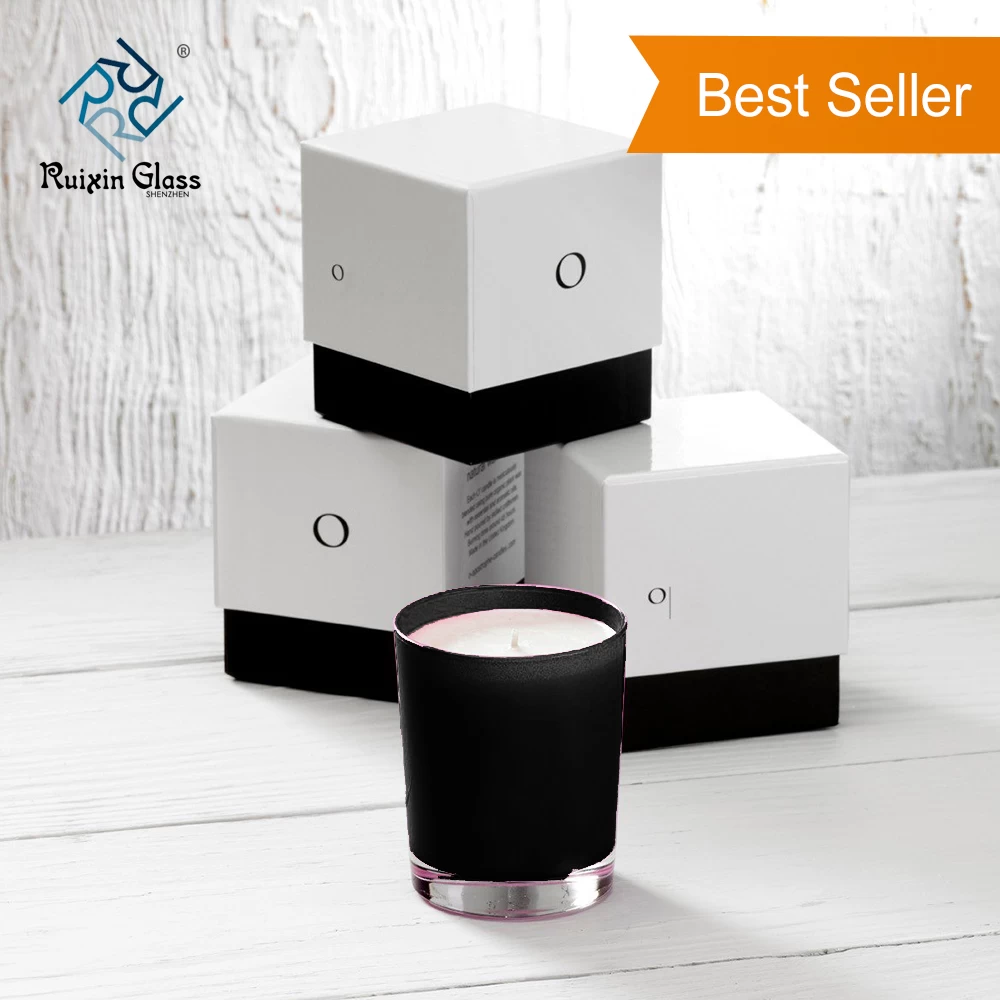 CD038 Black Candle Holders Set Of 3