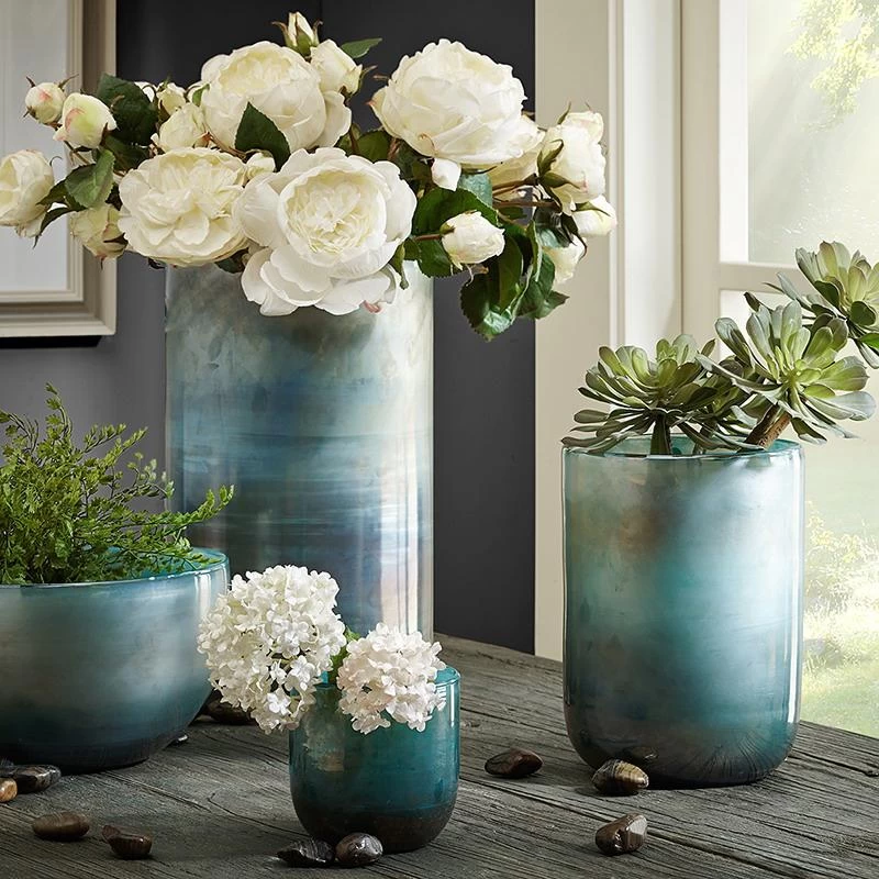 glass bowl vases