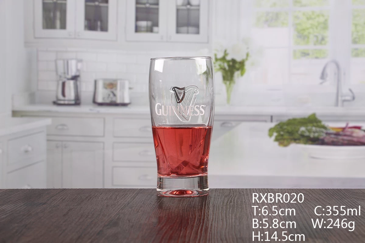Thick Bottom Beer Glass
