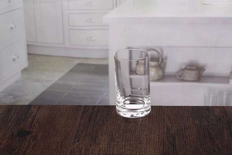 glass drinking cups