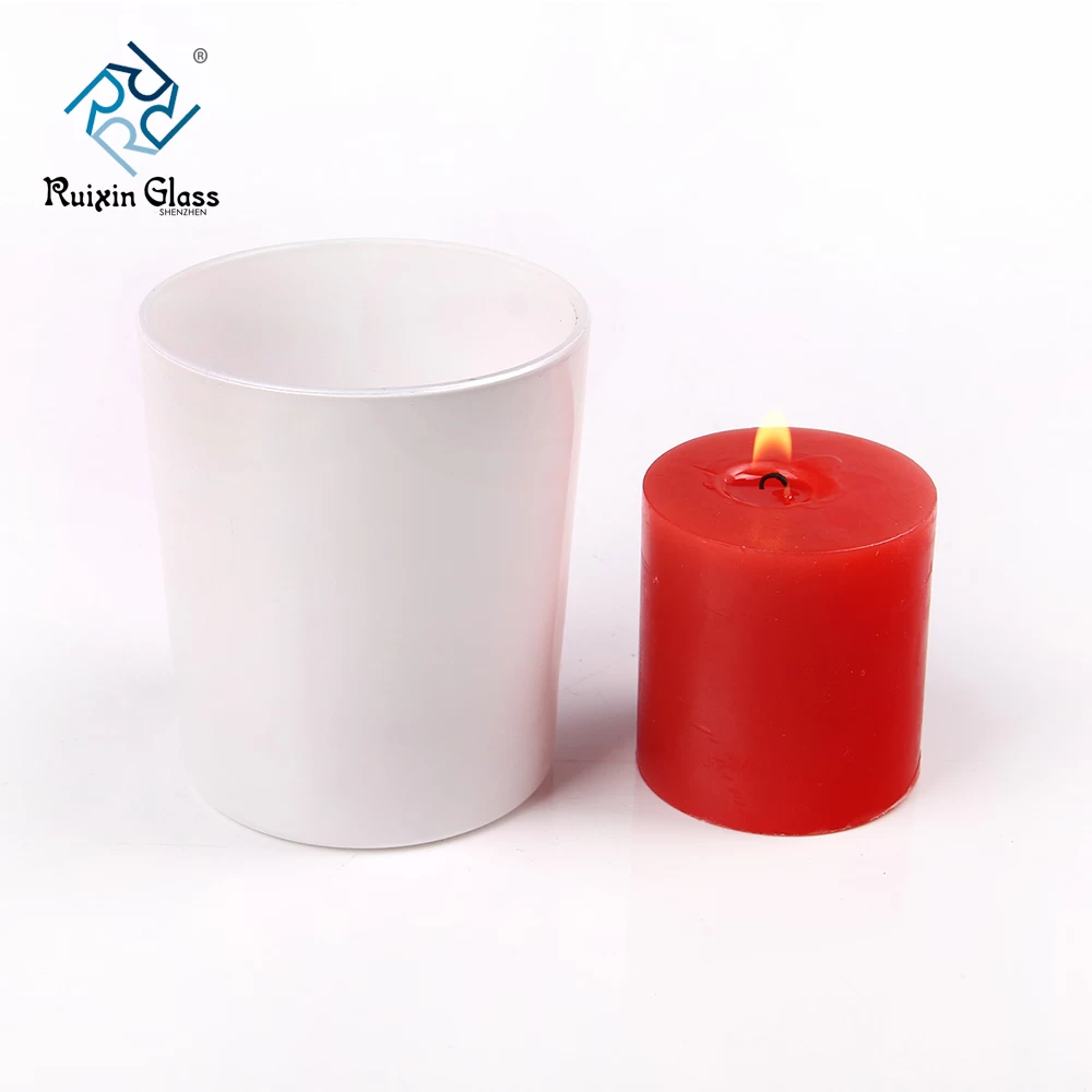 China white candle jars wholesale