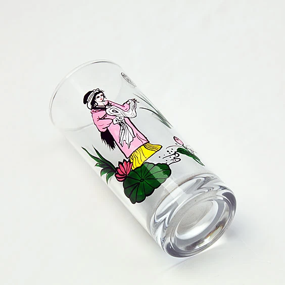 hand painted drinking glasses