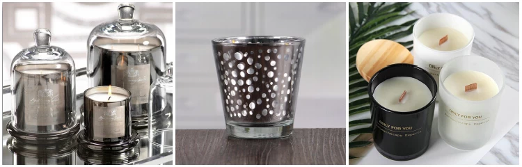wholesale decorative glass candle holders