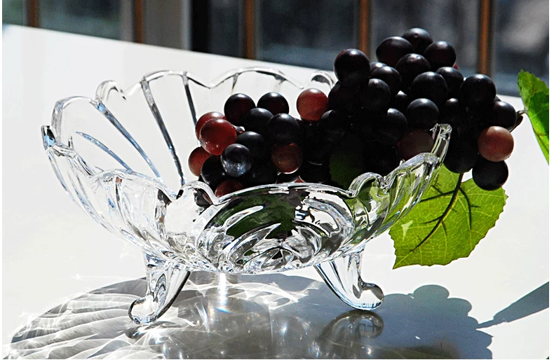 glass fruit dish