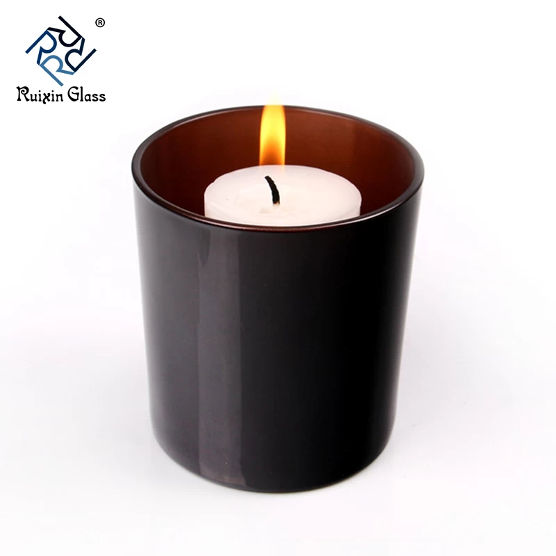 CD068 Eco Friendly Glass Candle holder Custom Candle Jar Supplier