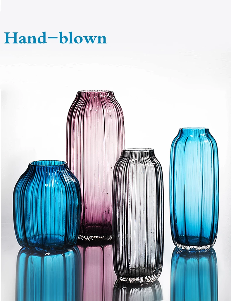 colored vases wholesale