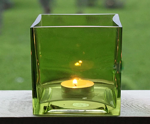 clear glass votive candle holders