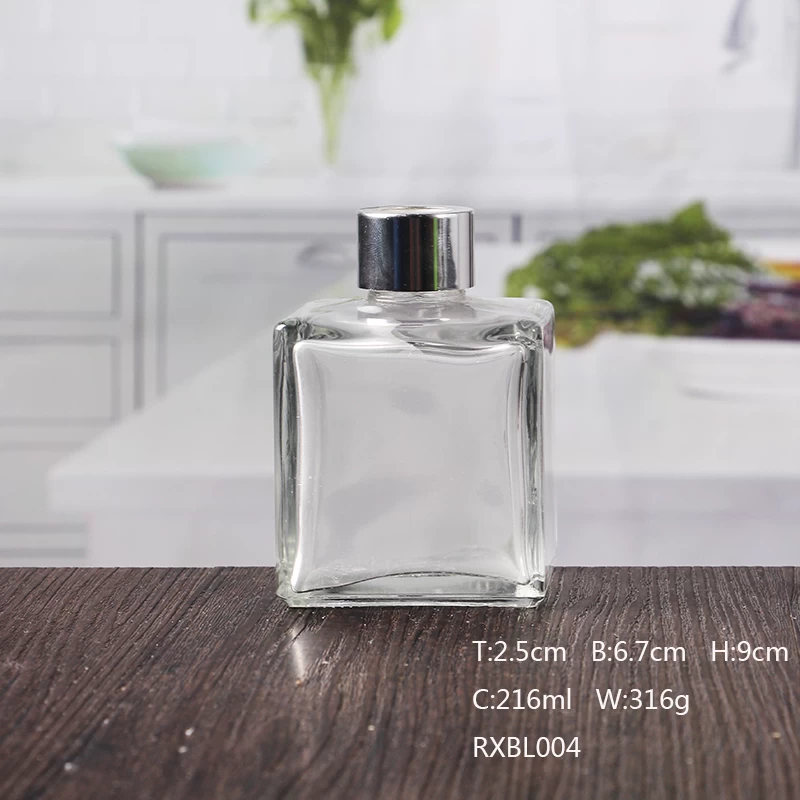 7 oz Square Glass Perfume Bottle
