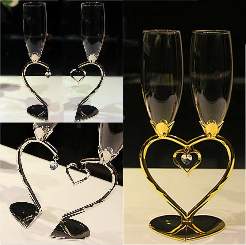 Wedding champagne glass sets