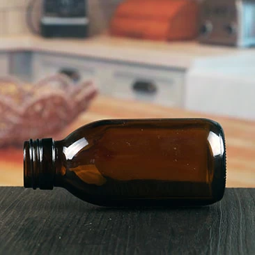 China glass bottle manufacturer 100 ml amber empty glass bottles supplier