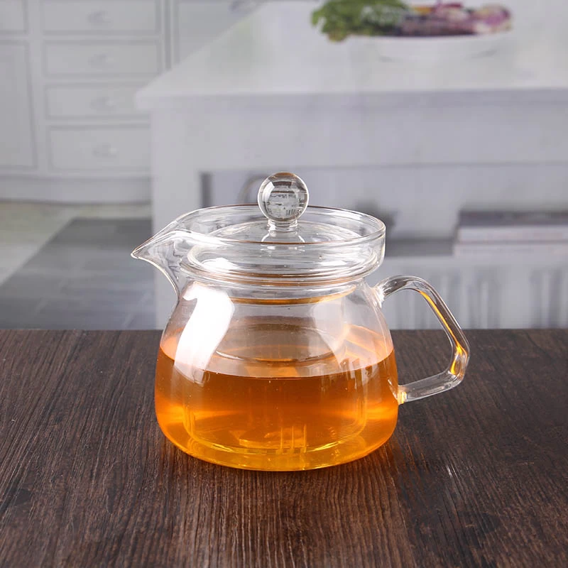 China glass pyrex teapot premium borosilicate glass teapot infuser suppliers