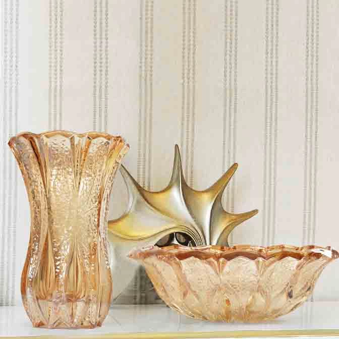 verre d'or vases vases à fleurs décoratives gros