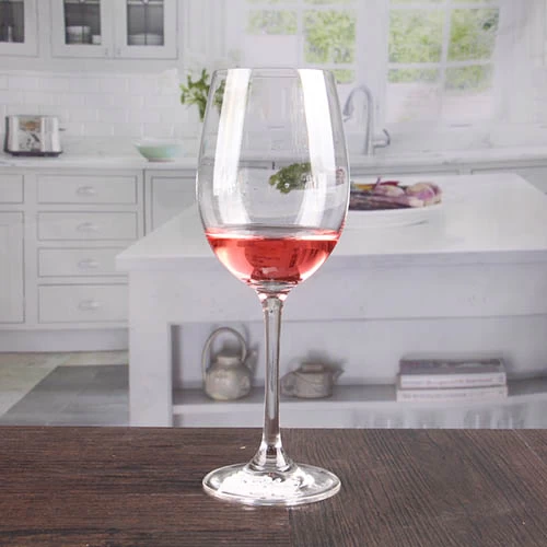 Thin red and white wine glasses crystal glass goblets stemware wholesale