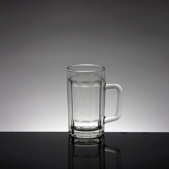 Top quality glass beer mugs,500ml glass mugs manufacturer