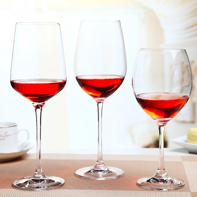 النبيذ الزجاج كوب manufacturwer أنواع مختلفة من النبيذ الأحمر كوب بالجملة