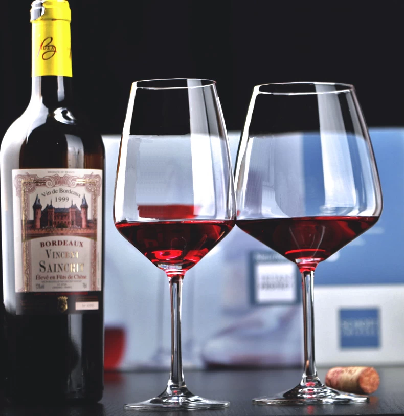 الصين النبيذ الزجاج مصدر، طويل القامة الشمبانيا المزامير المورد كأس الشرب الزجاج للبيع