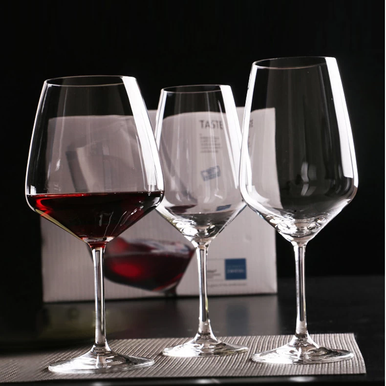 الصين النبيذ الزجاج مصدر، طويل القامة الشمبانيا المزامير المورد كأس الشرب الزجاج للبيع