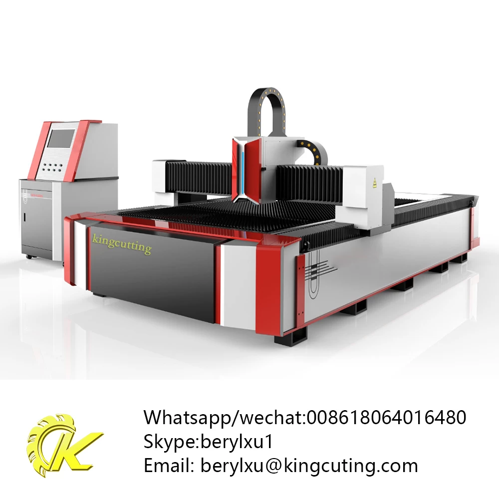 China Factory directly supply low cost high precision KCL 1000W/2000W  fiber metal laser cutting machine manufacturer