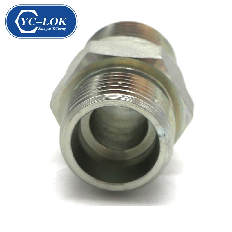 China 1C Metric male thread NBR or FKM O ring straight connector manufacturer