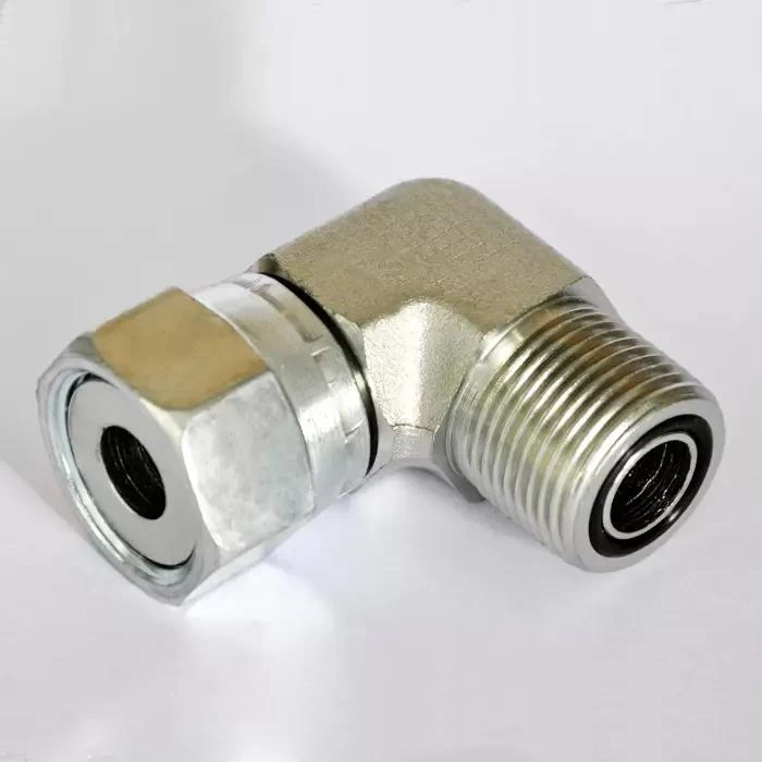 Çin 2E9 90 degree elbow male O ring tube fittings üretici firma