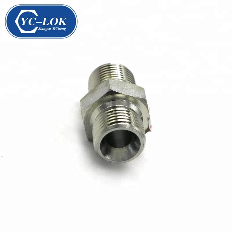 China BSP Male 60 Degree Straight Tube Adapter manufacturer