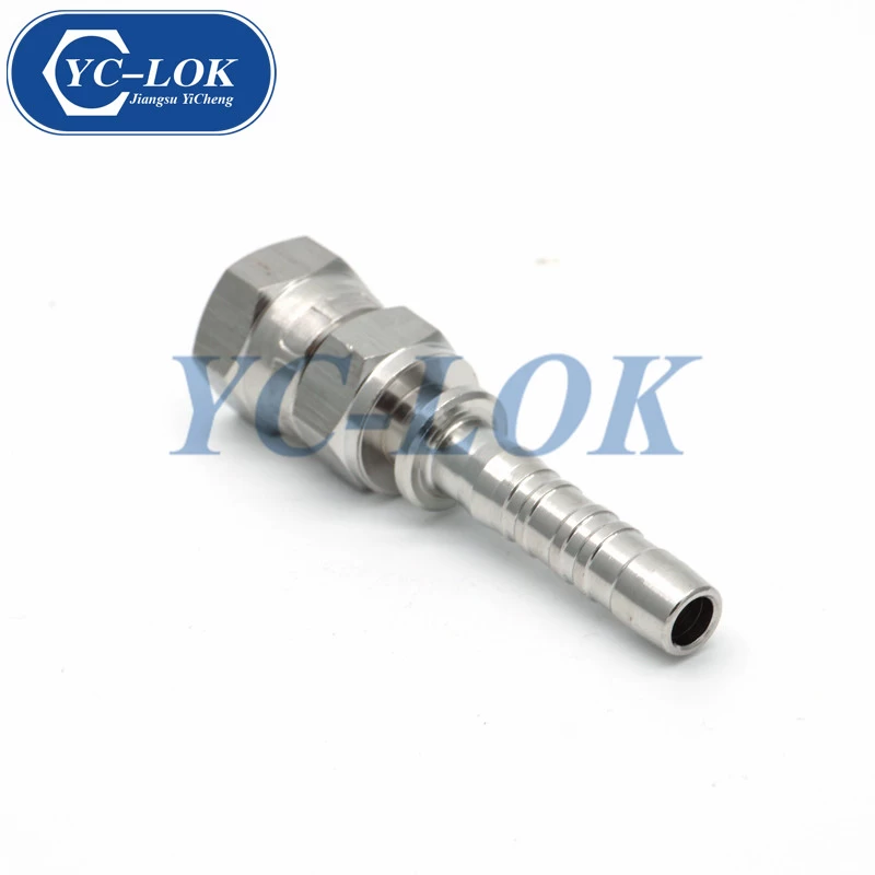 China CE ISO hydraulic hose fitting with large stock manufacturer