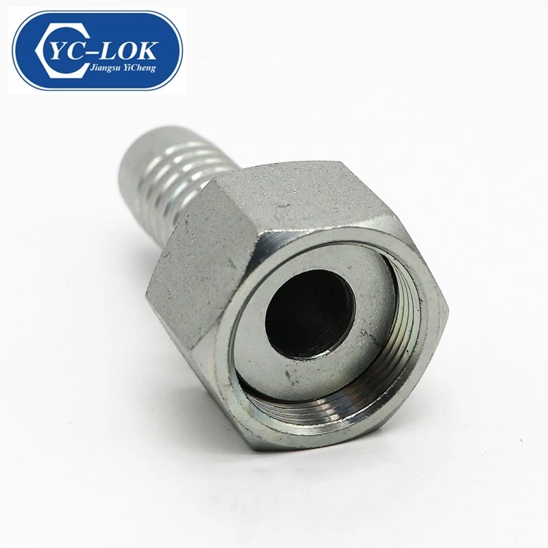 China CNC Machinery Carbon Steel Hose Fittings With Good Price manufacturer