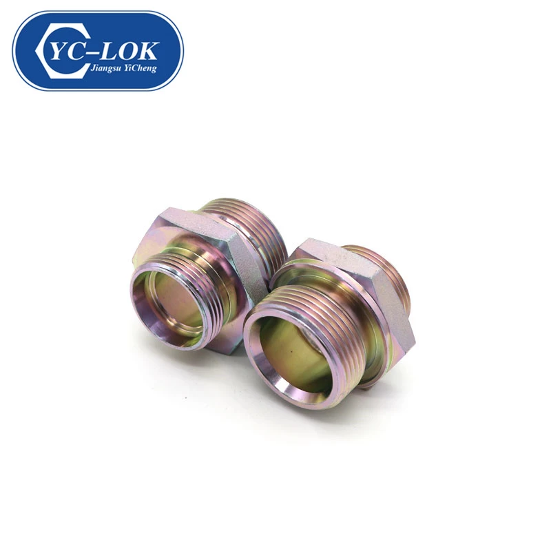 China Carbon Steel Hydraulic Adapter Fittings For Hydraulic manufacturer