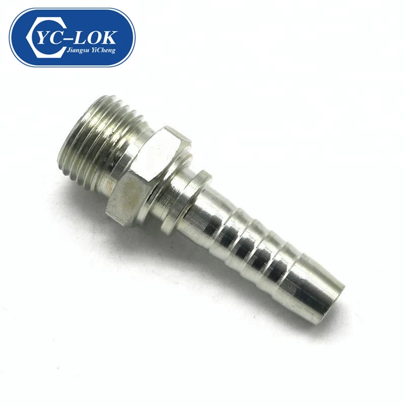 China Carbon Steel Reusable Hydraulic Hose Fitting manufacturer