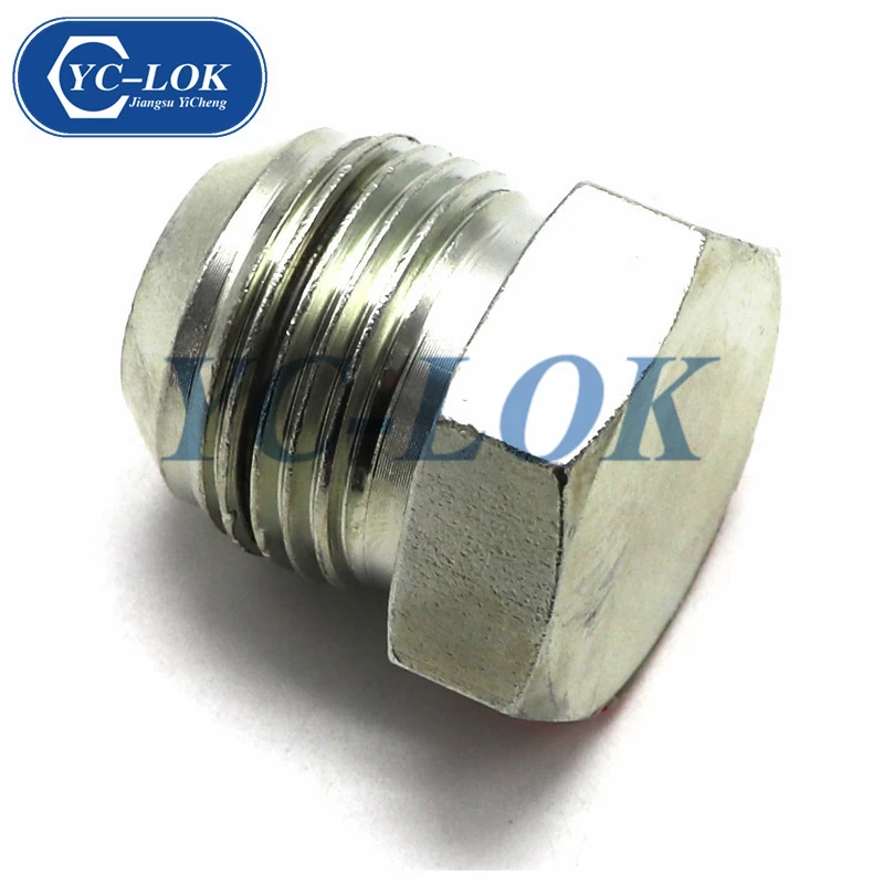 China Carbon steel zinc plated low price JIC male plug manufacturer
