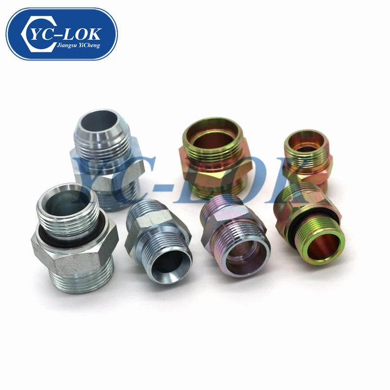 China China Fittings Supplier 1 inch Carbon Steel NPT Hydraulic Fittings Adapters manufacturer