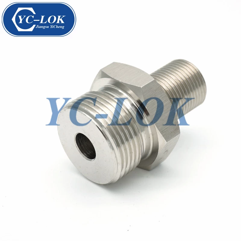 China Chinese high quality stainless steel straight Metric reducer tube adapter manufacturer