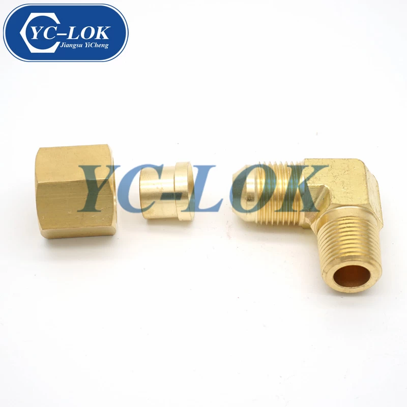 China Brass elbow fittings manufacturer