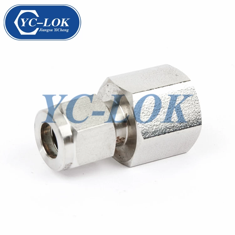 China Export Goods Stainless Forged Threaded NPT Coupling Pipe And Adapter manufacturer